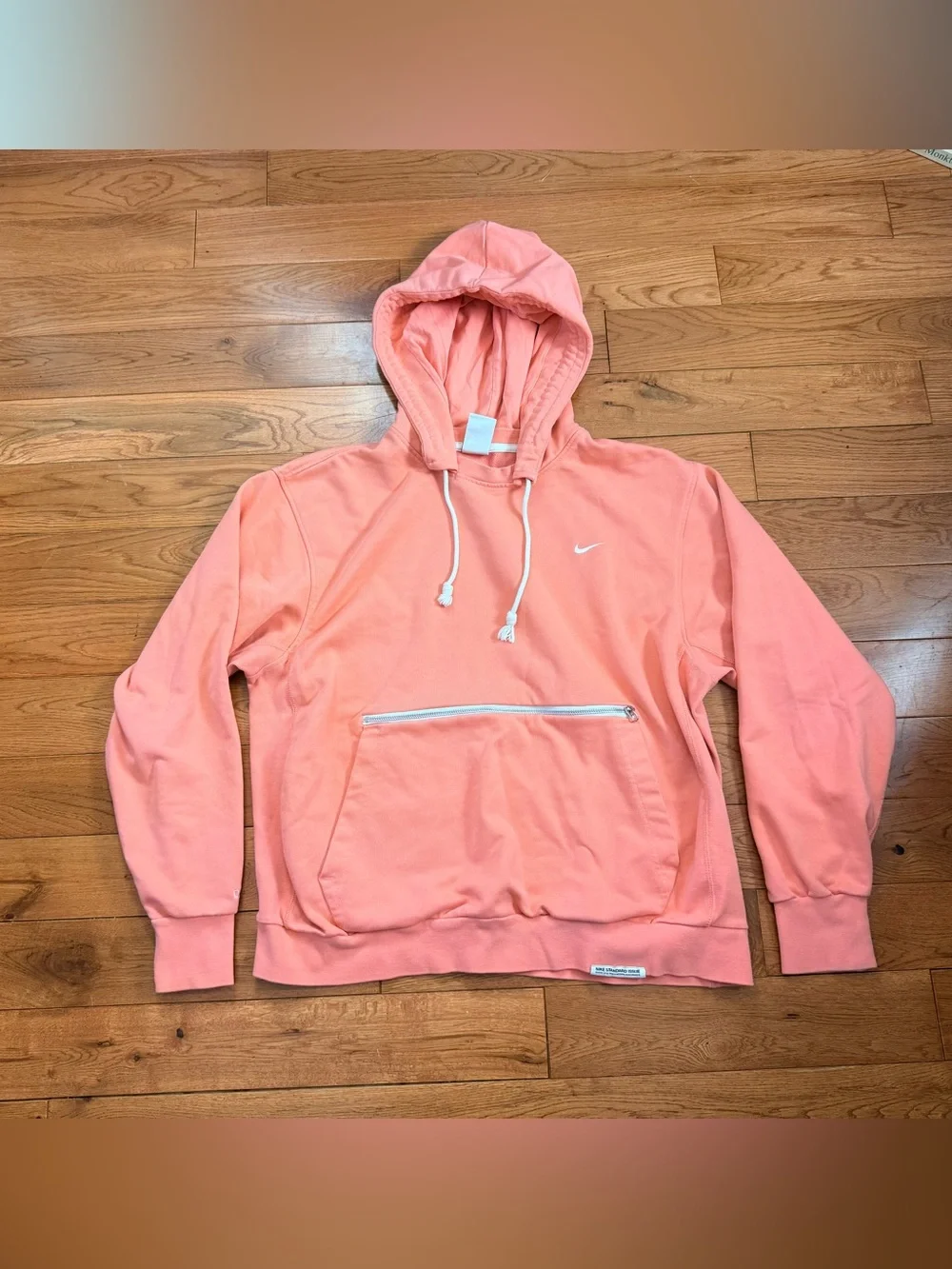 Nike Dri-Fit Peach/Salmon Double Pocket Hoodie